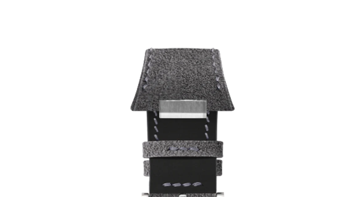 Dark Grey Alcantara Strap for Tissot PRX - Image 5
