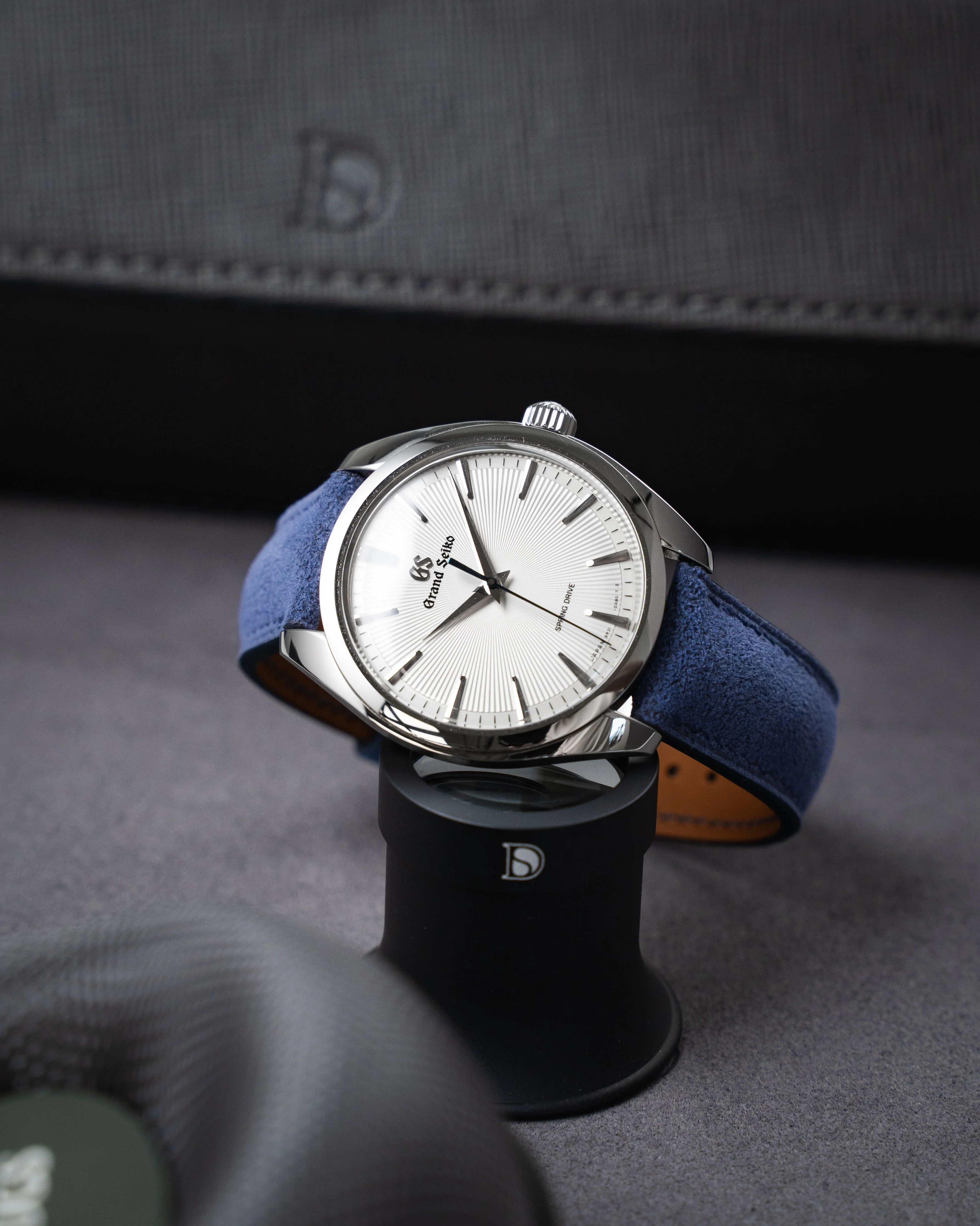 Denim Alcantara Signature Strap - Image 3