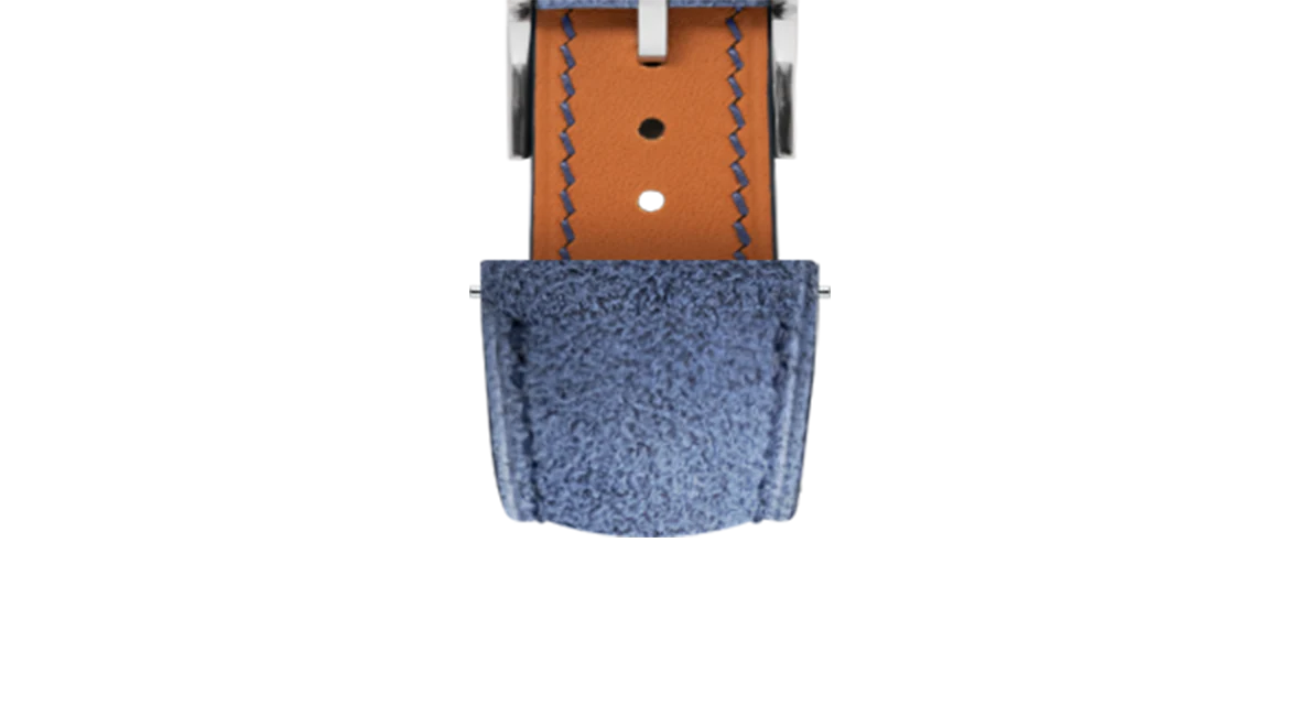 Denim Alcantara Signature Strap - Image 6