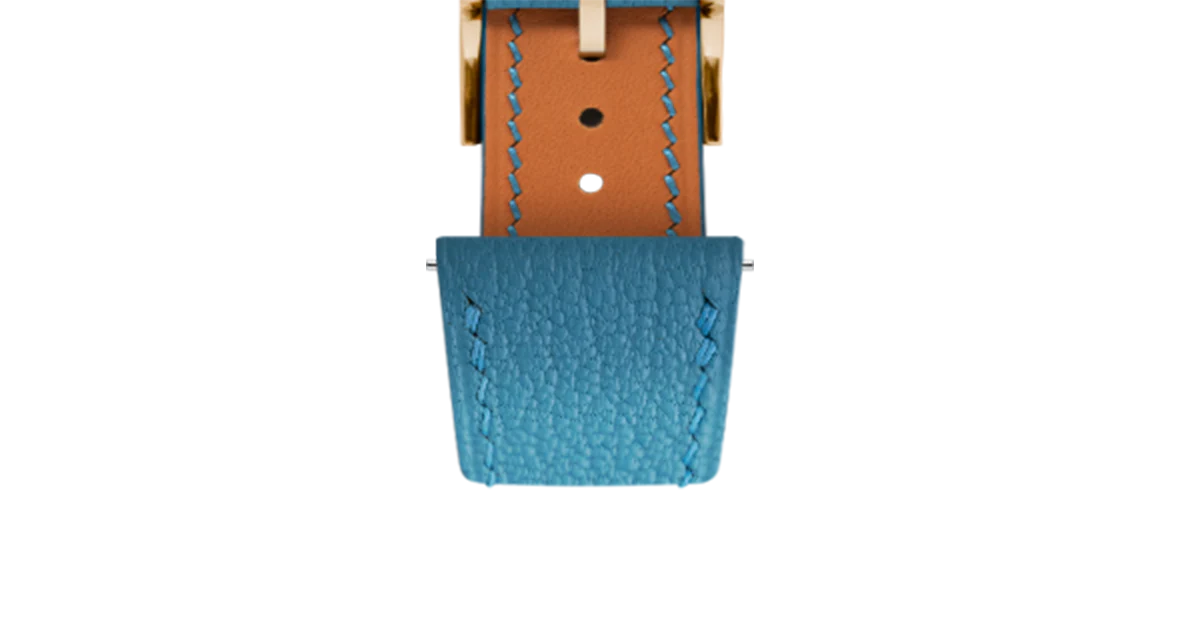Overstock: Denim Chevre Slim Strap - Image 9