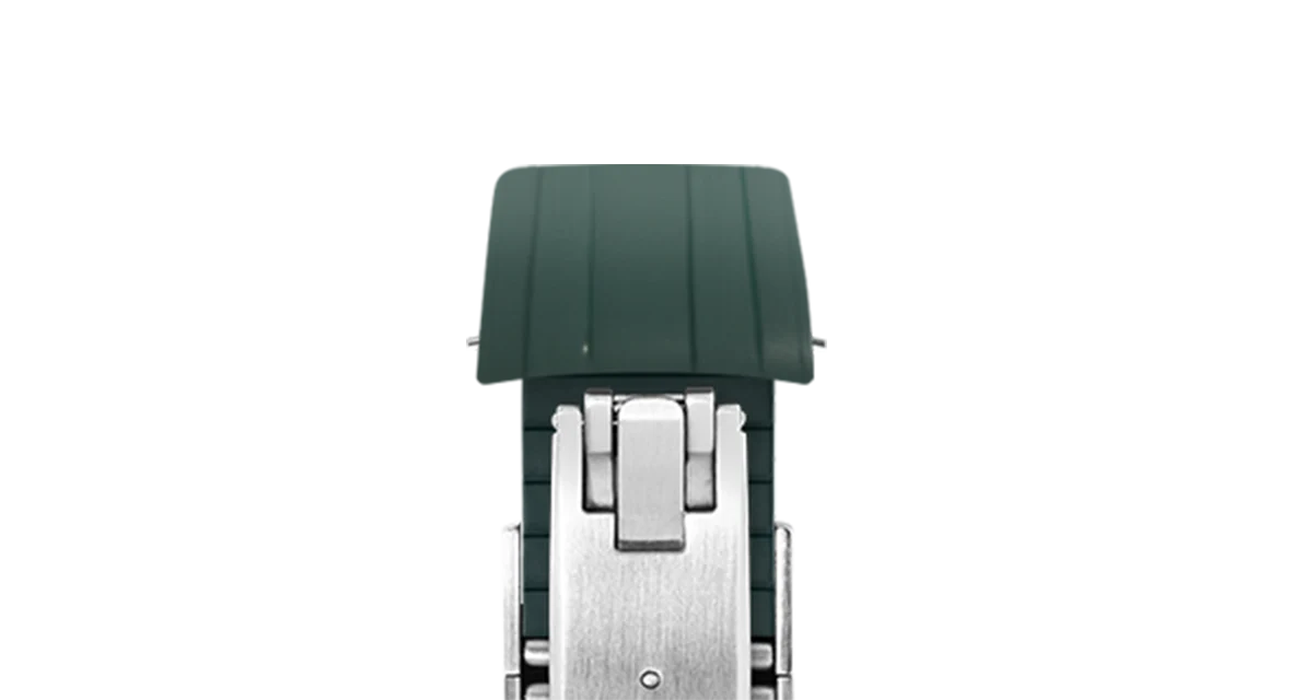 Emerald Green CTS Rubber Strap for Tudor BB58 - Image 8