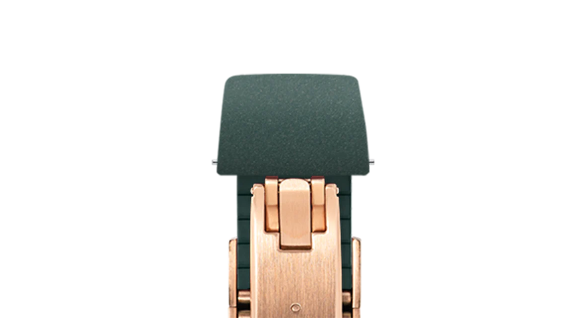 Emerald Green CTS Rubber Strap - Image 8