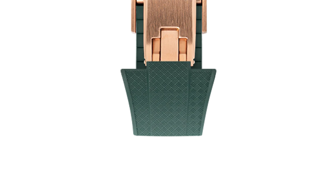 Emerald Green CTS Rubber Strap for Tissot PRX - Image 16