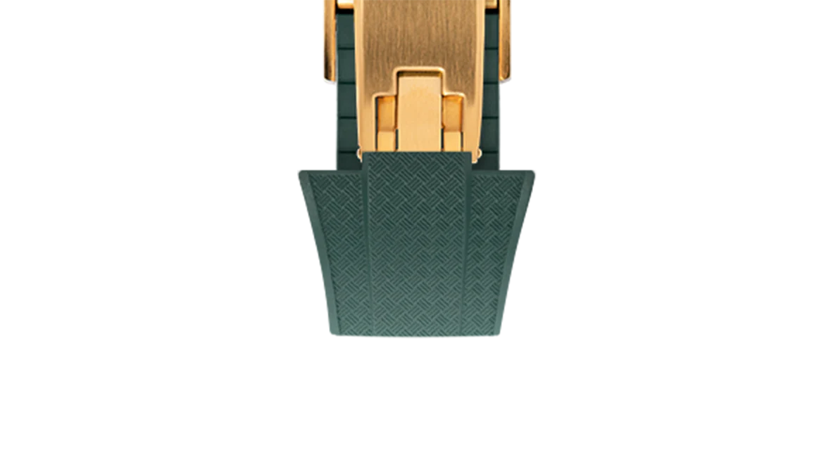 Emerald Green CTS Rubber Strap for Tissot PRX - Image 18