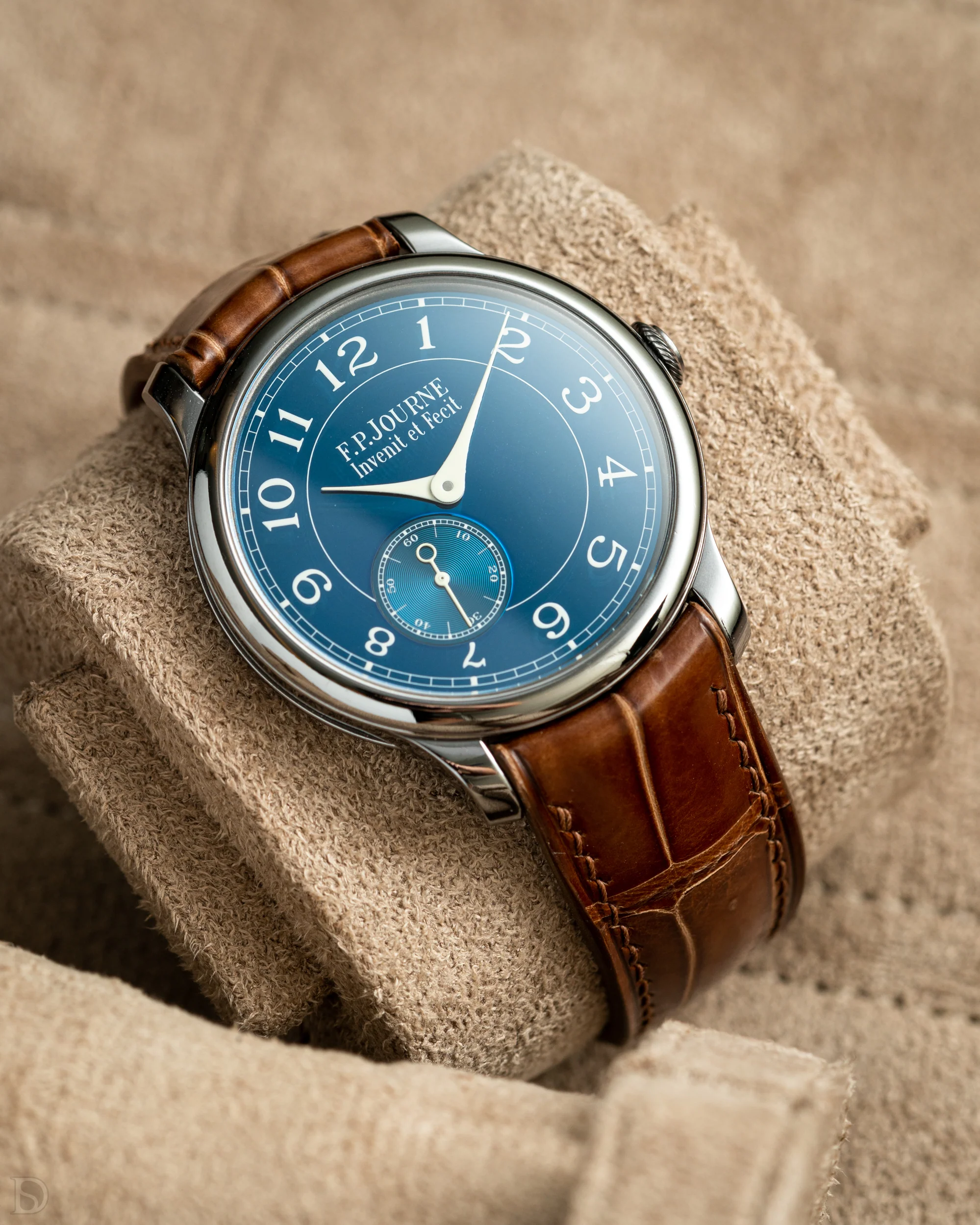 Glossy Caramel Crocodile Signature (Curved) Strap - Image 3