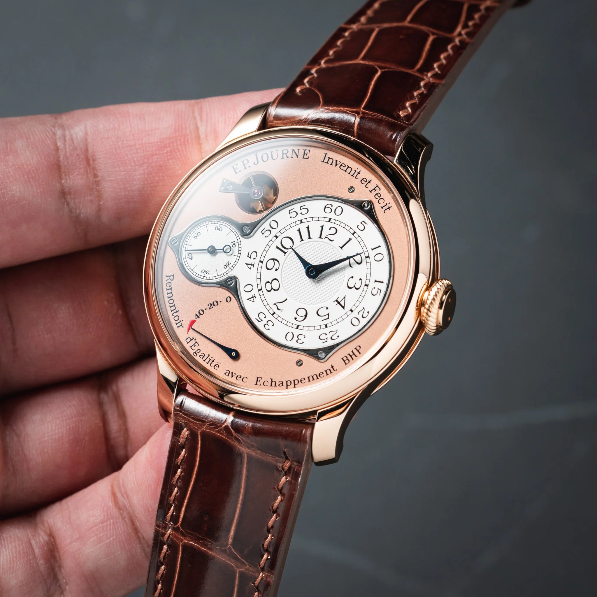 Glossy Caramel Crocodile Signature (Curved) Strap - Image 5
