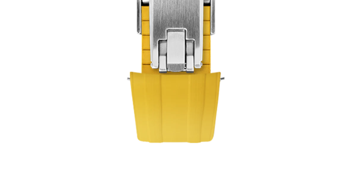Yellow CTS Rubber Strap for Tudor BB Pro - Image 7