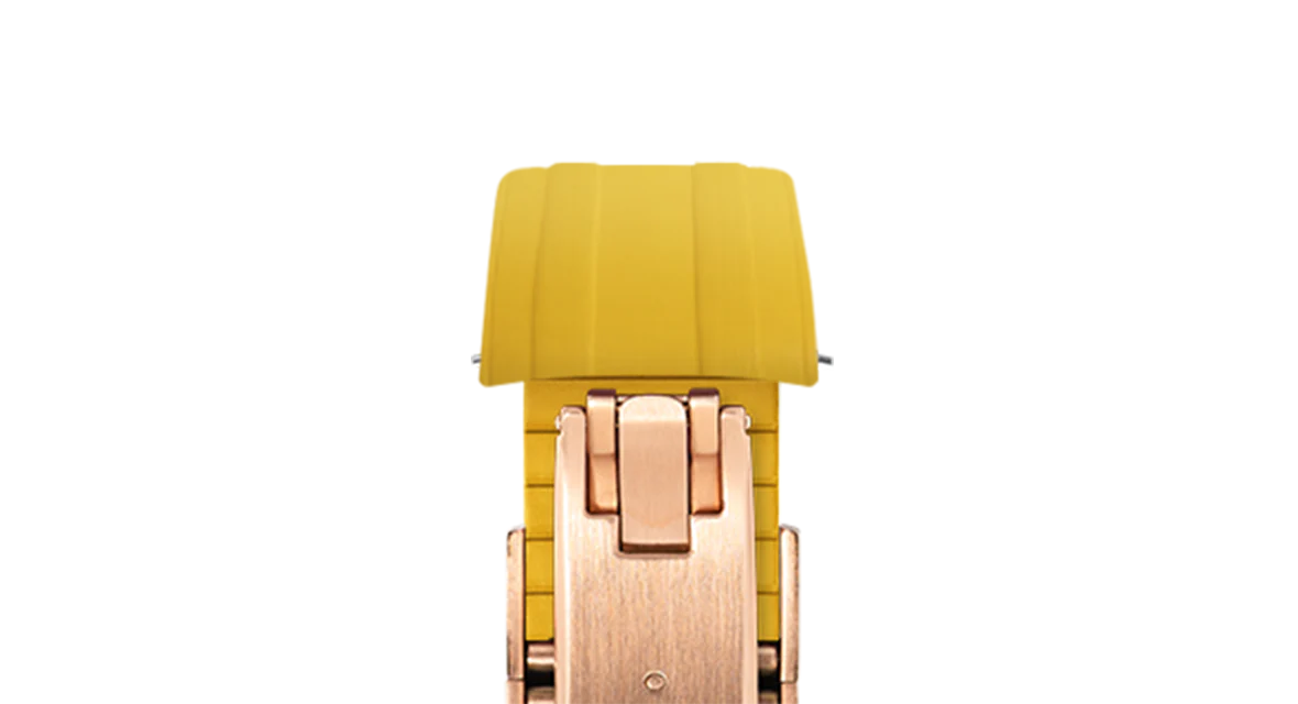 Yellow CTS Rubber Strap for Tudor BB Pro - Image 8