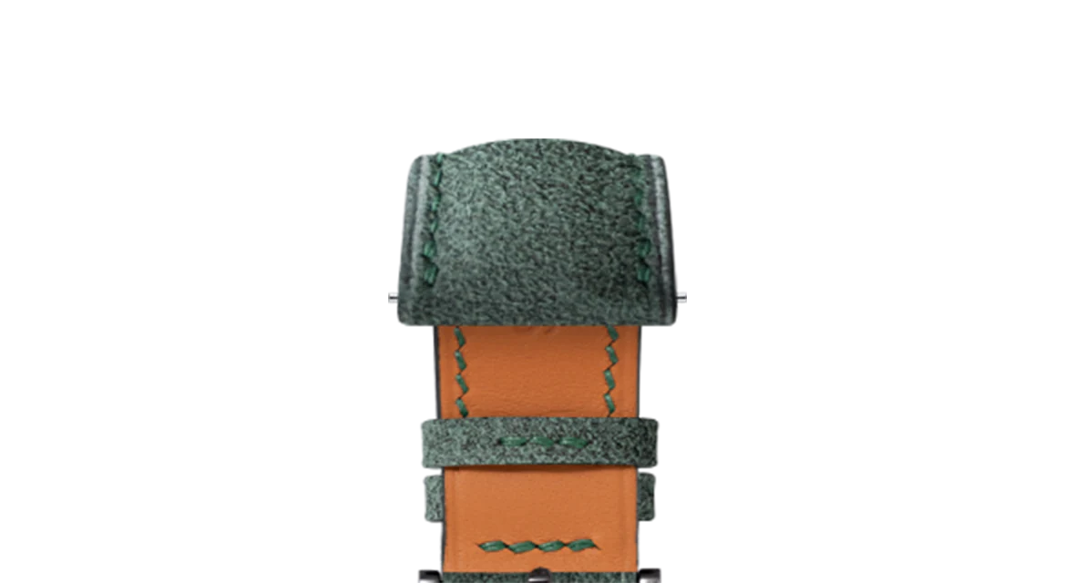 Green Alcantara Signature Strap - Image 10