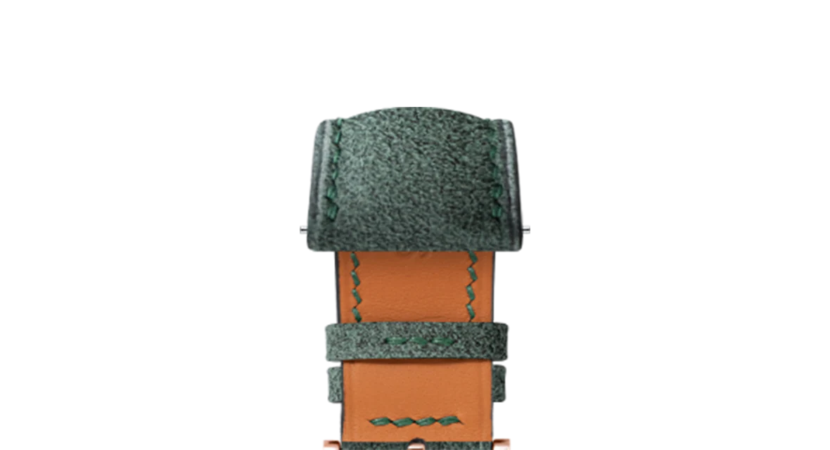 Green Alcantara Signature Strap - Image 6