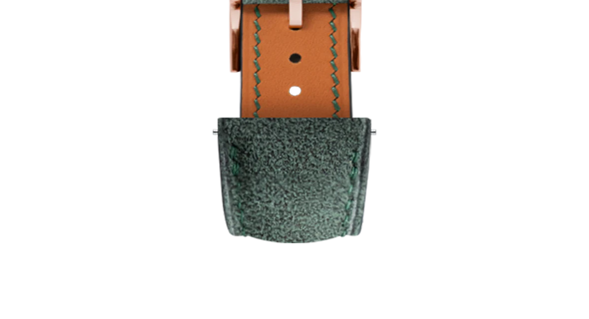 Green Alcantara Signature Strap - Image 7