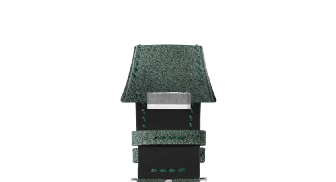 Green Alcantara Strap for Tissot PRX - Image 4