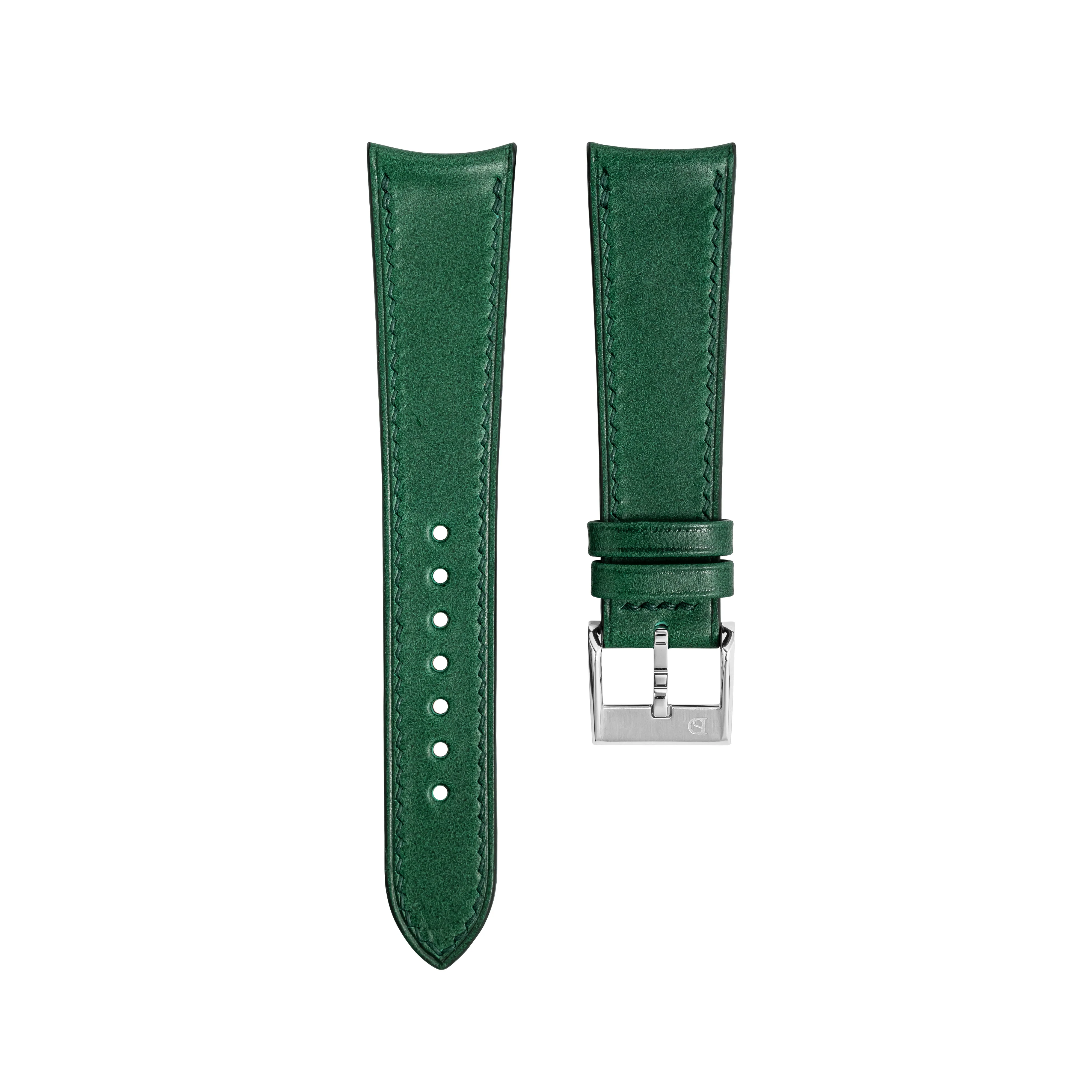 Overstock: Green Buttero Slim (Curved) Strap