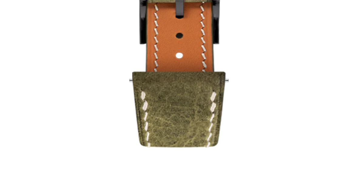 Green Waxy Slim Strap - Image 11