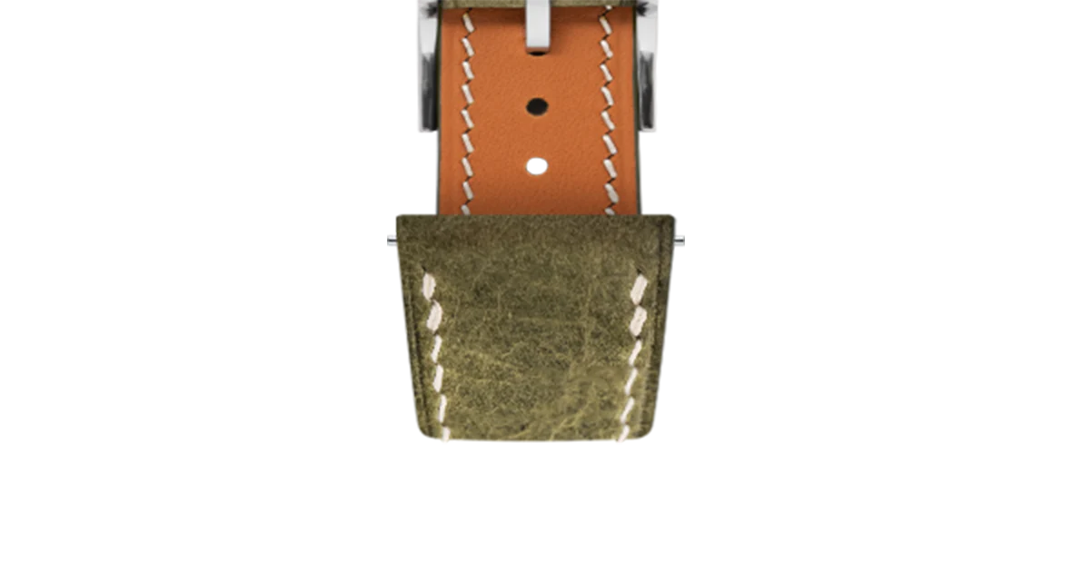 Green Waxy Slim Strap - Image 5