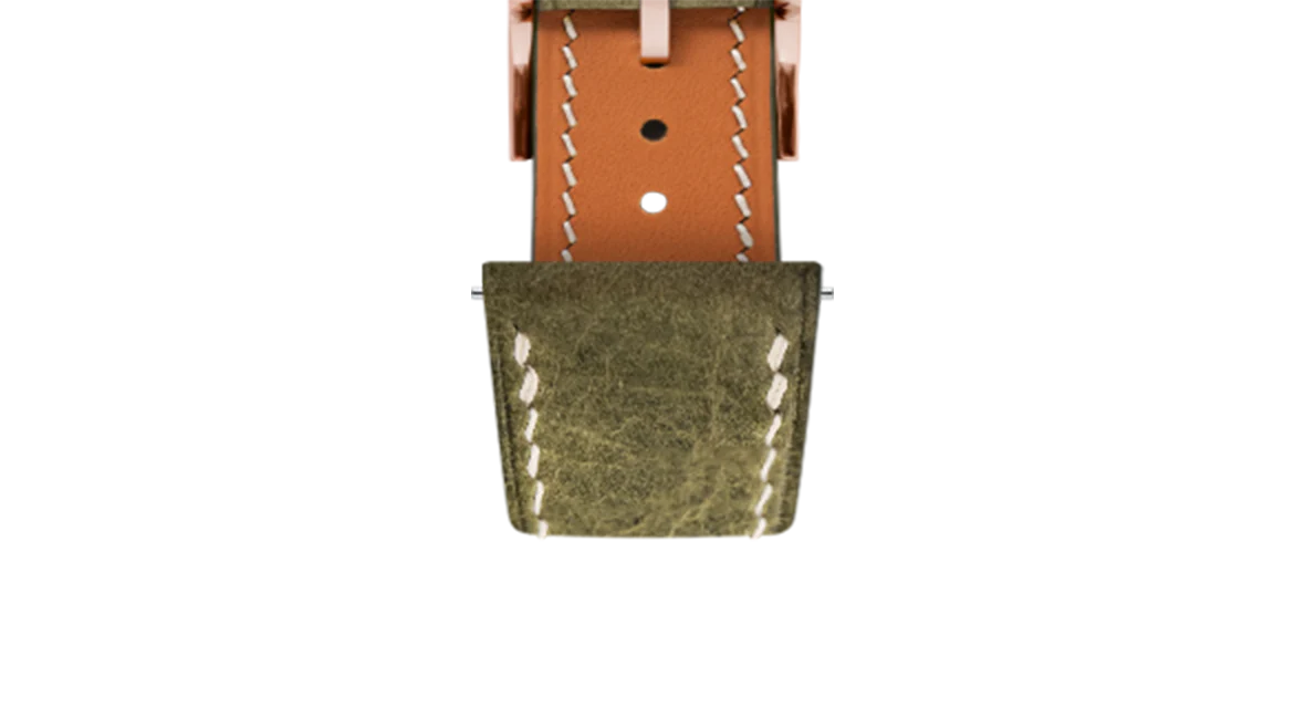 Green Waxy Slim Strap - Image 7