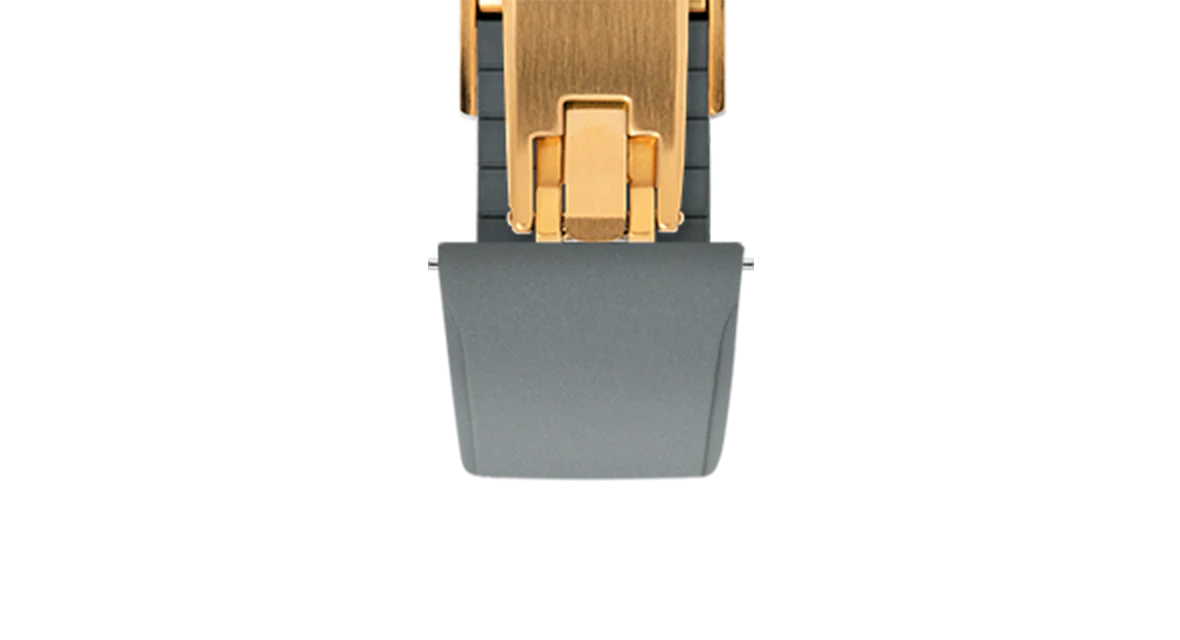 Grey CTS Rubber Strap for Cartier Santos de Cartier - Image 11