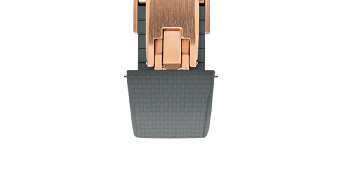 Grey Sailcloth CTS Rubber Strap for Cartier Santos de Cartier - Image 9