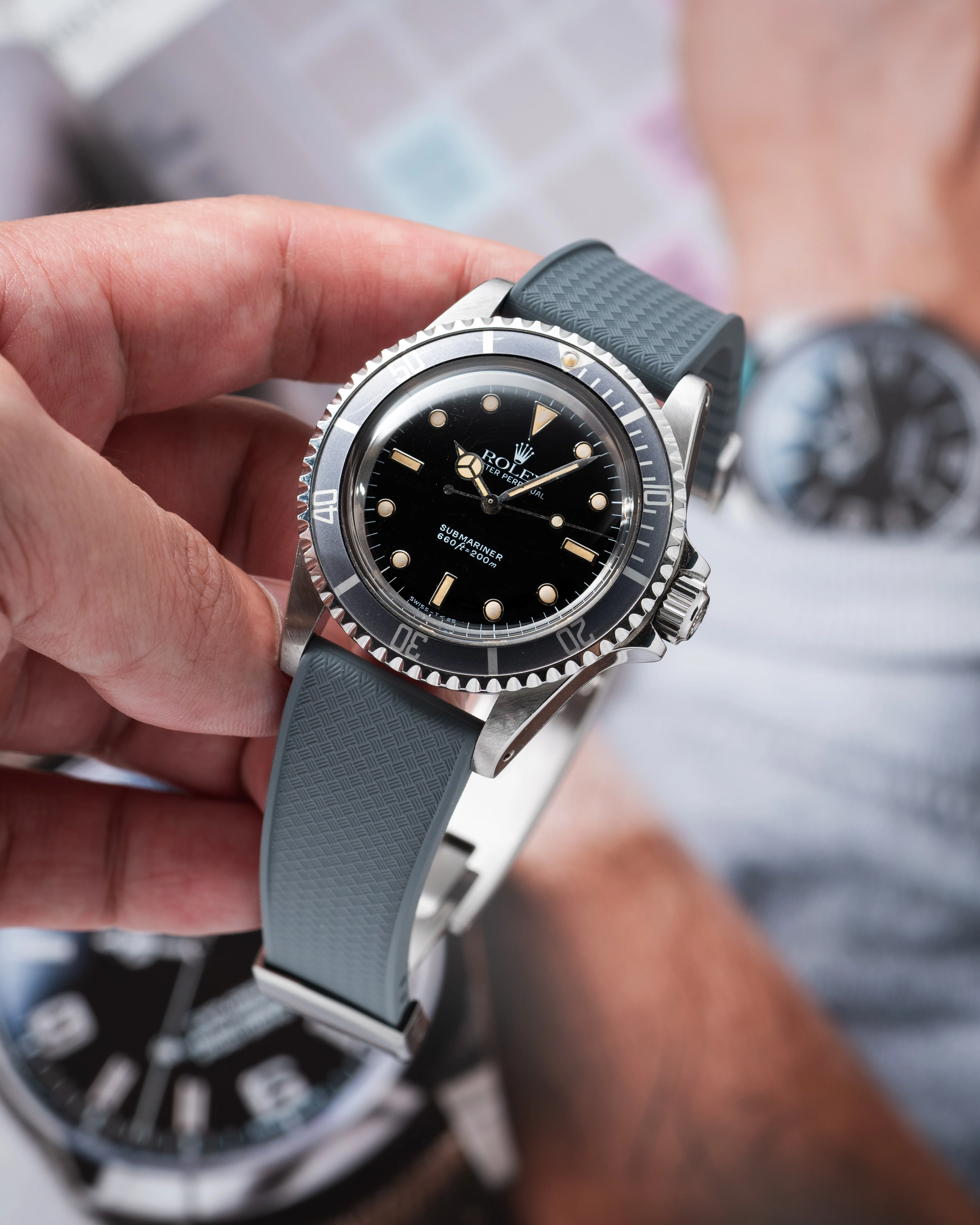 Grey Tropical CTS Rubber Strap - Image 6