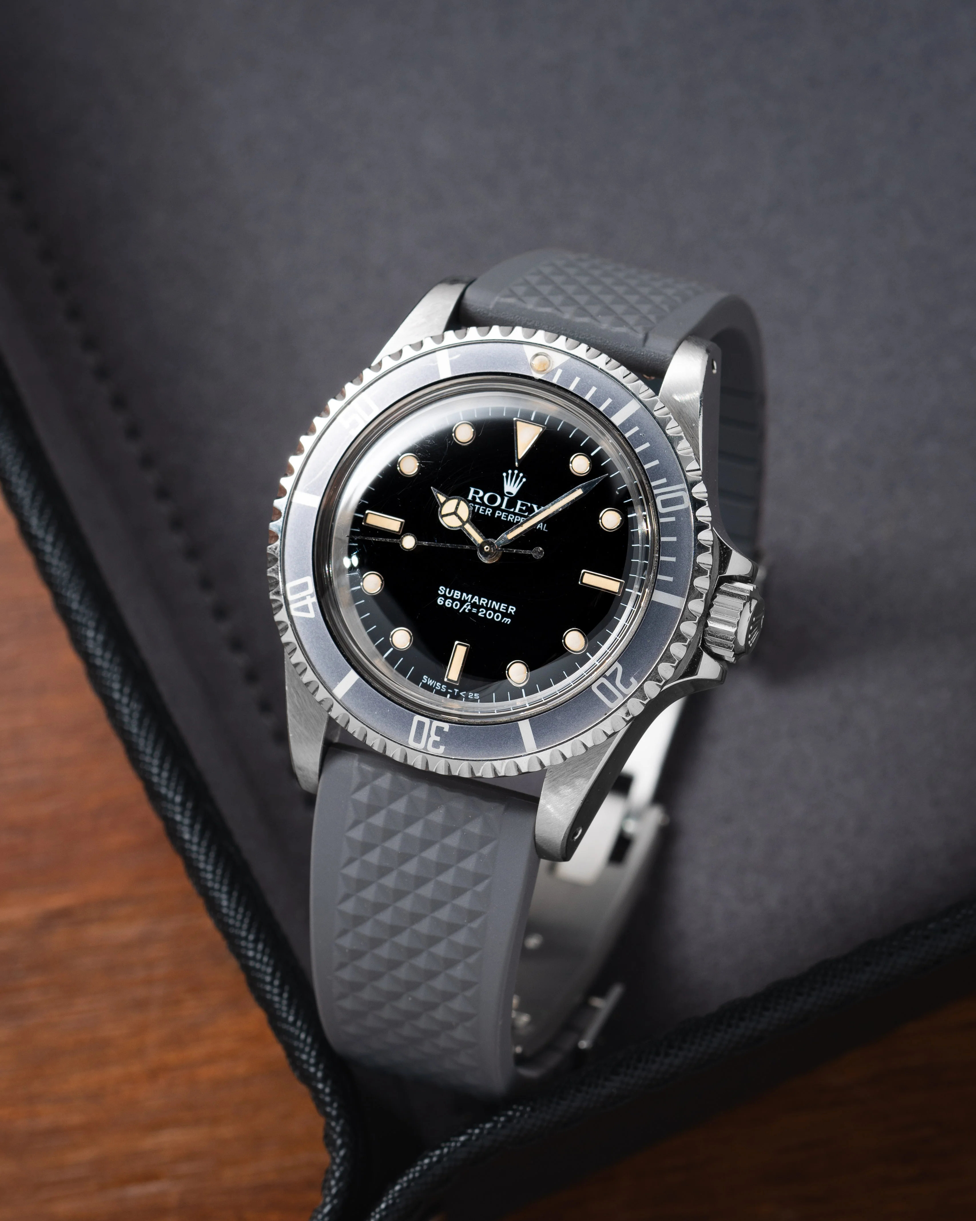 Grey Waffle CTS Rubber Strap - Image 2