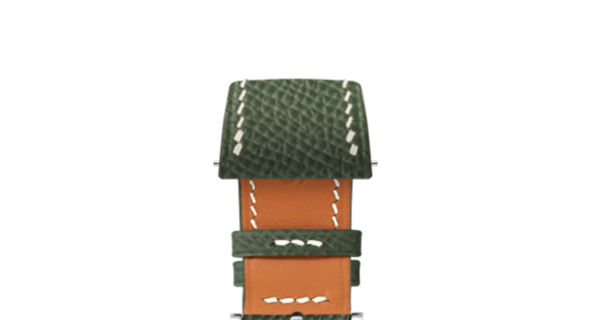 Hunter Green Epsom Slim Strap - Image 3