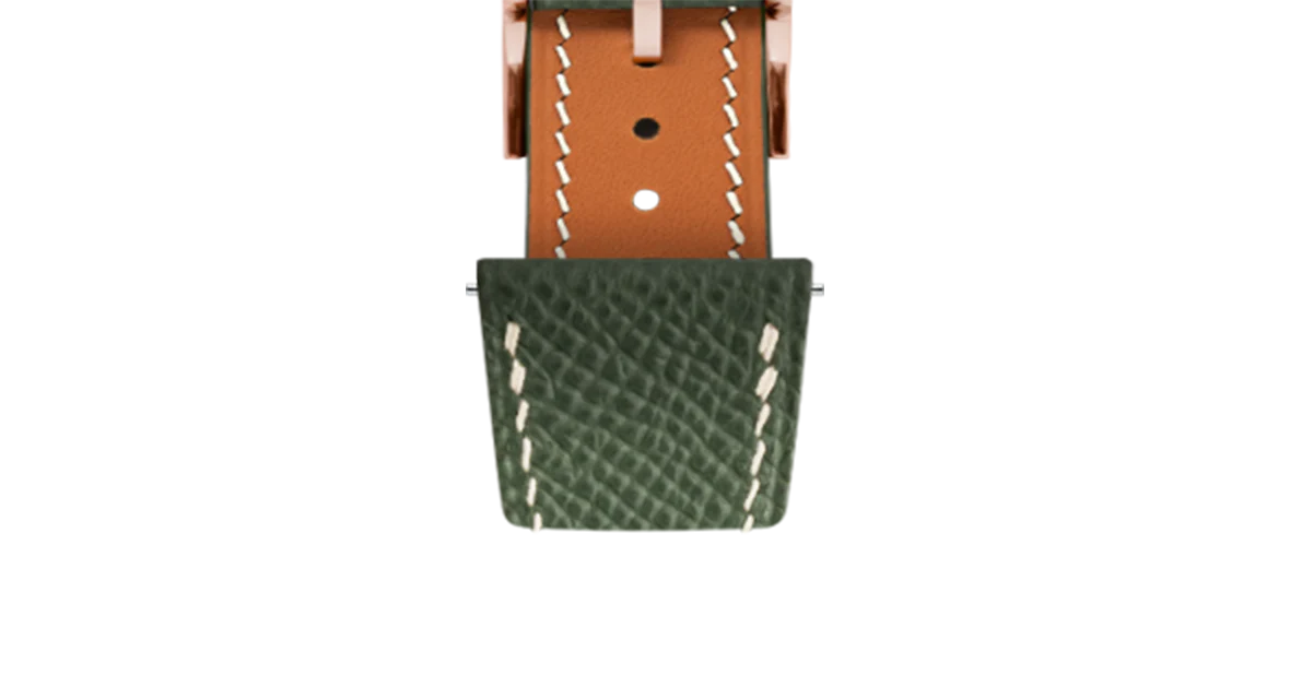 Hunter Green Epsom Slim Strap - Image 6