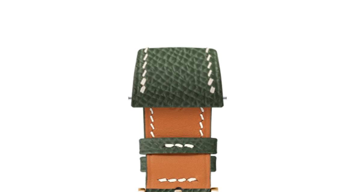 Hunter Green Epsom Slim Strap - Image 7