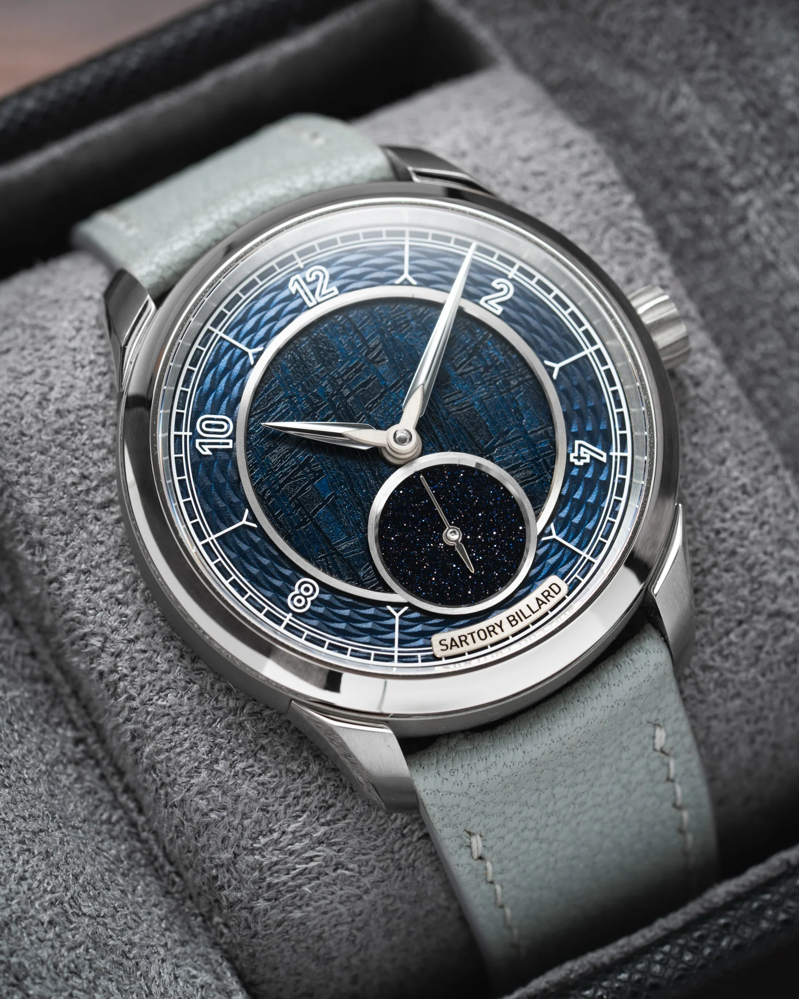 Light Grey Chevre Slim Strap - Image 3