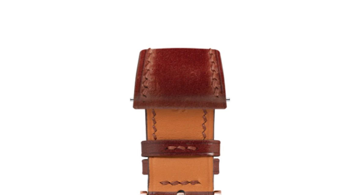 Mahogany Shell Cordovan Slim Strap - Image 11