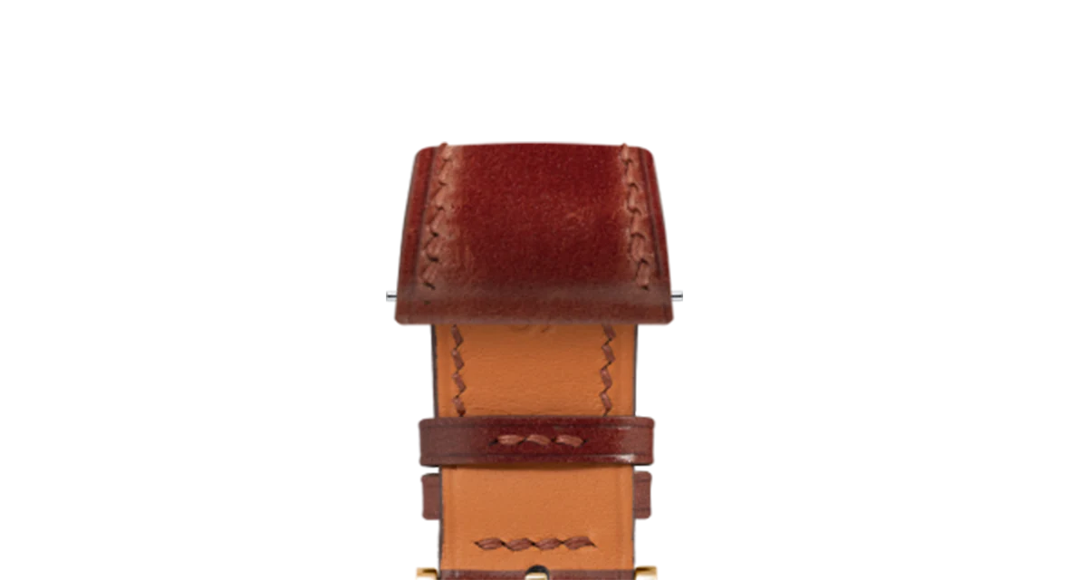 Mahogany Shell Cordovan Slim Strap - Image 15