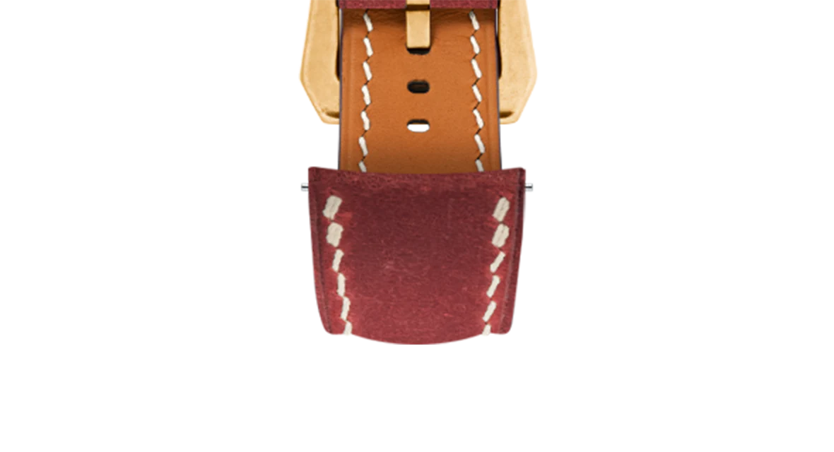 Maroon Crazy Horse Chunky Strap - Image 7