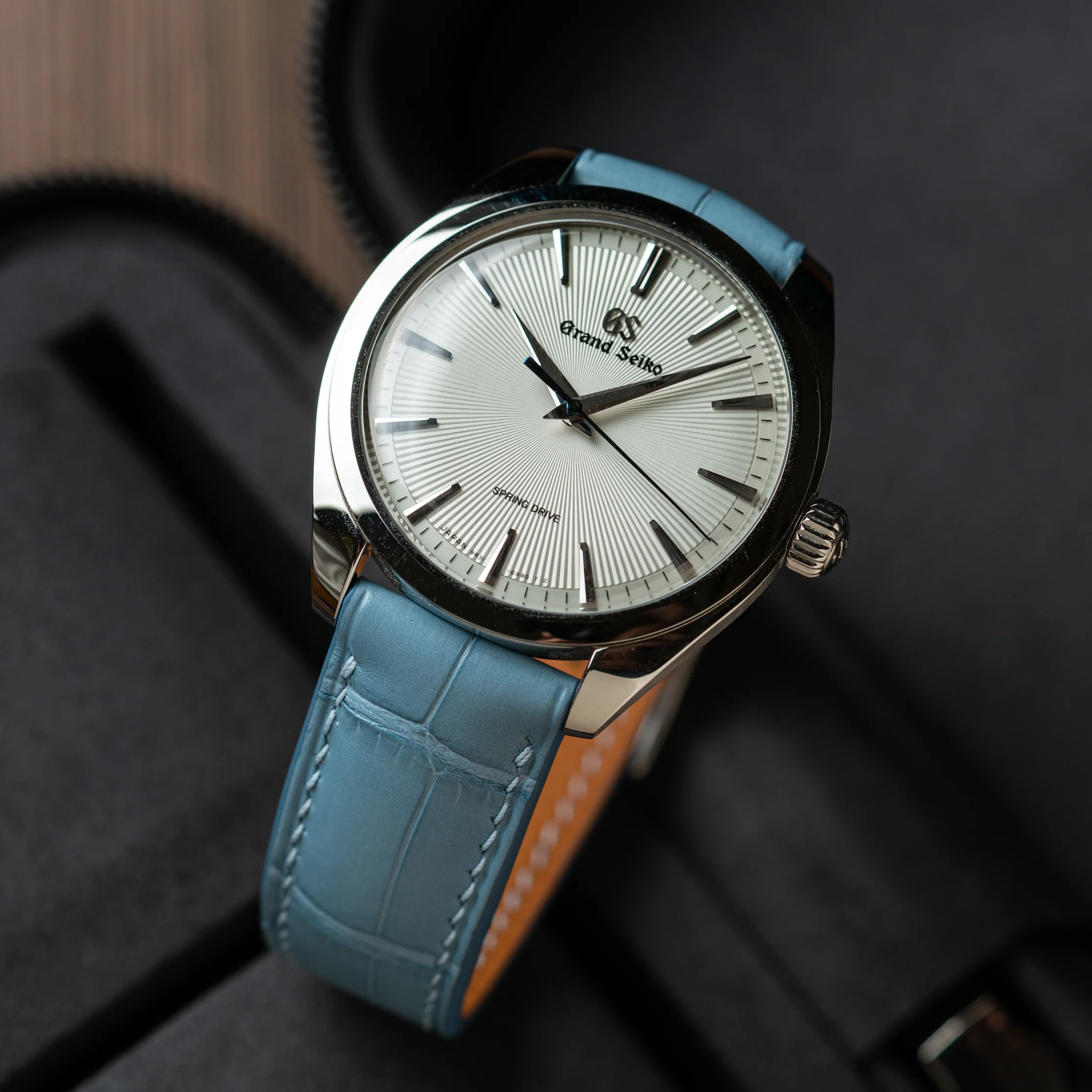 Matte Astral Blue Alligator Signature Strap - Image 3