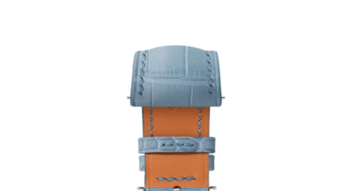 Matte Astral Blue Alligator Signature Strap - Image 5