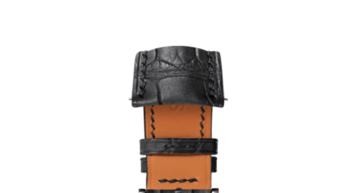 Matte Black Alligator Signature (Curved) Strap - Image 10