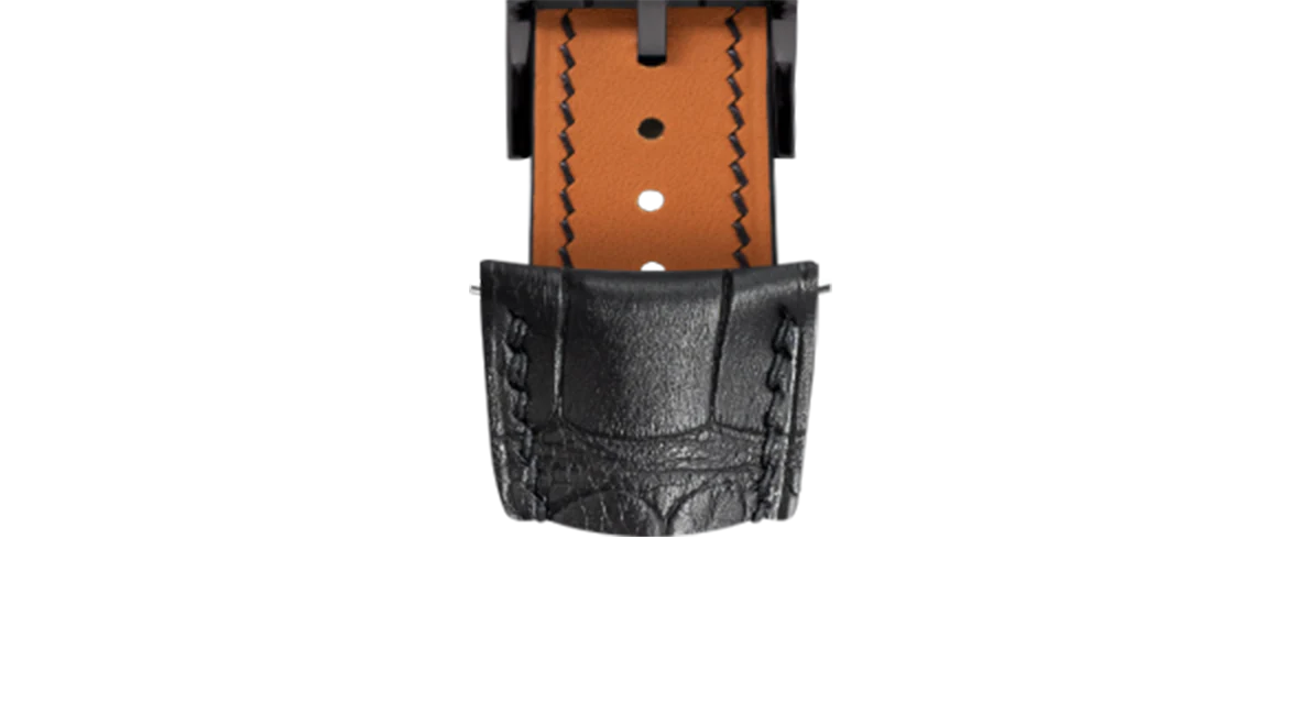 Matte Black Alligator Signature (Curved) Strap - Image 11