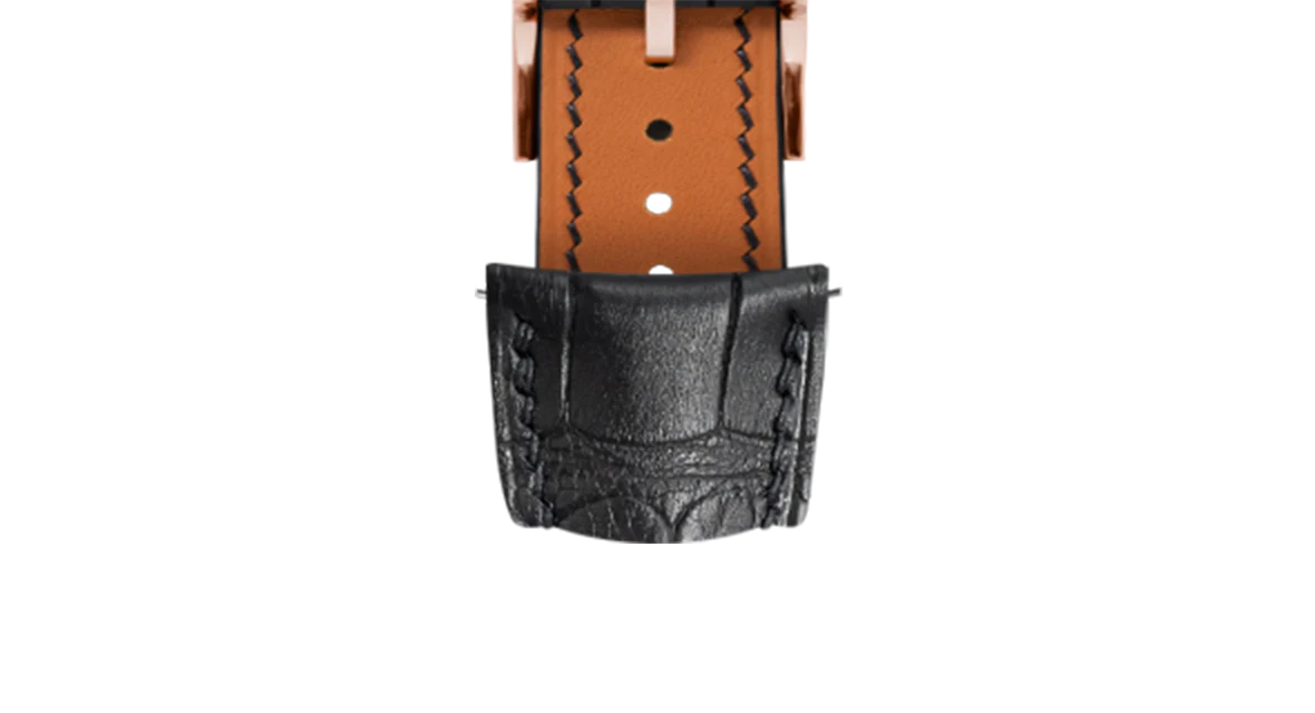 Matte Black Alligator Signature (Curved) Strap - Image 7