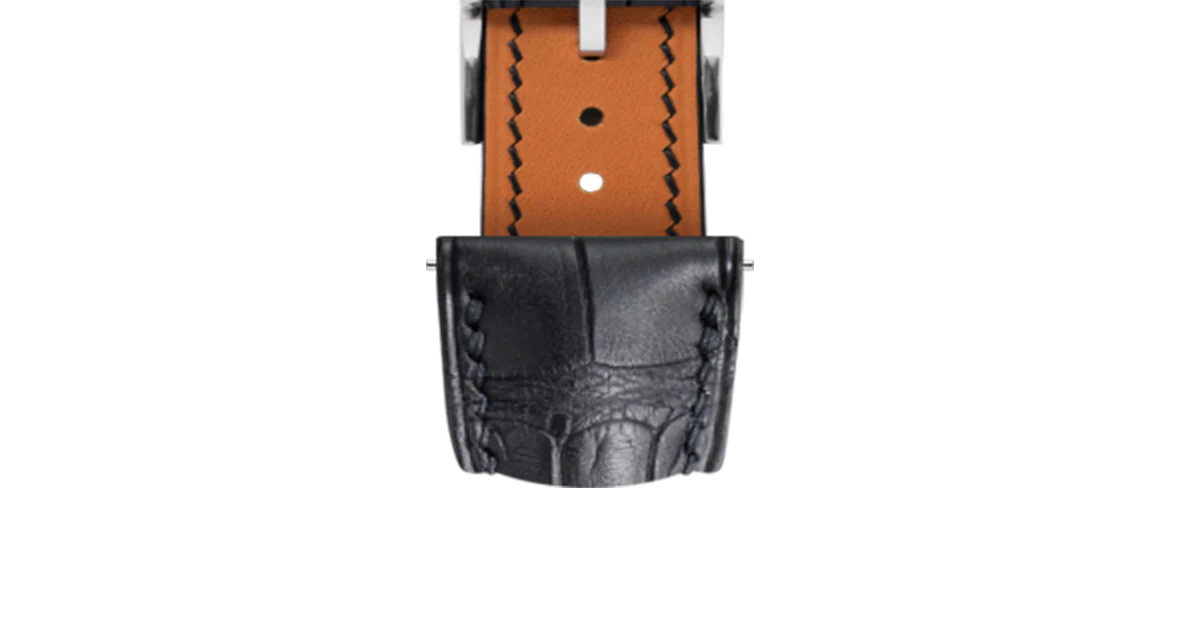Matte Black Alligator Signature Strap - Image 8