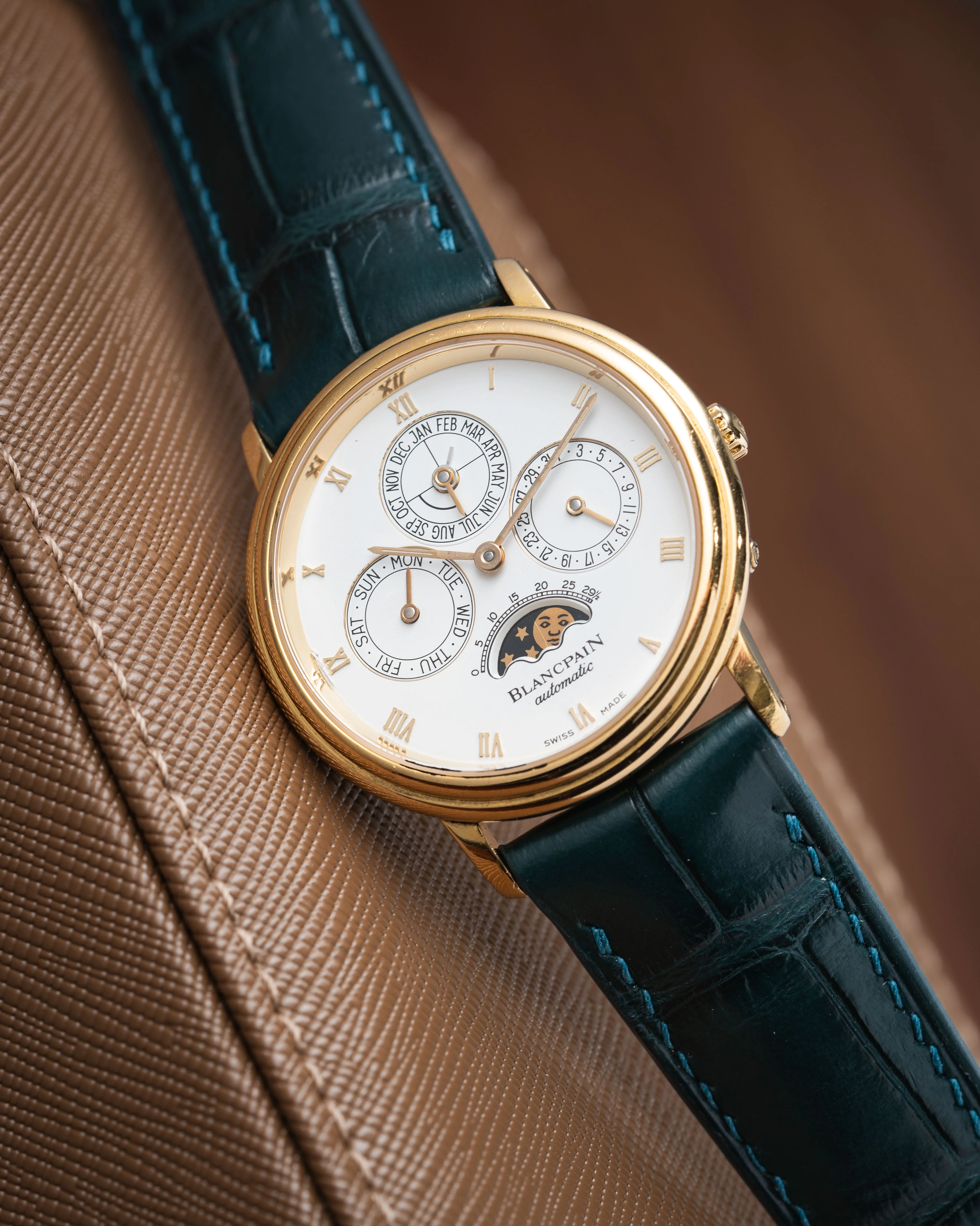 Matte Boreal Green Alligator Signature Strap - Image 4