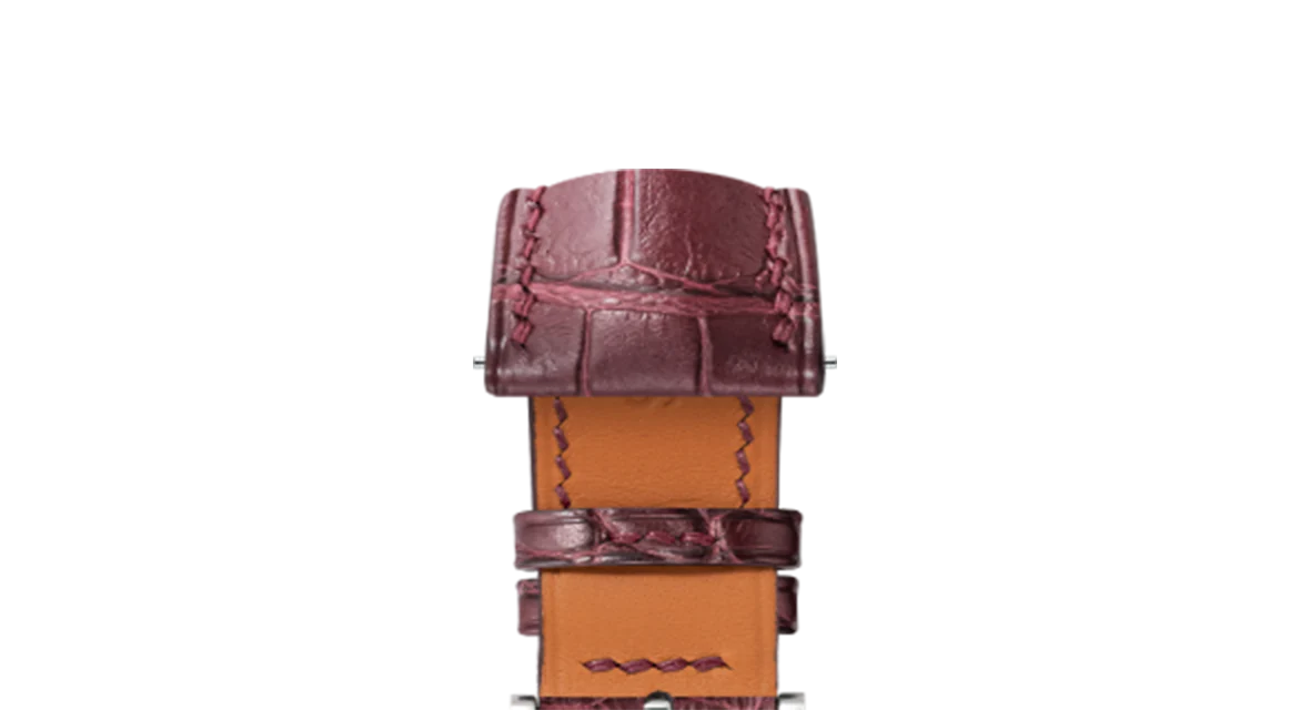 Matte Mahogany Alligator Signature Strap - Image 4