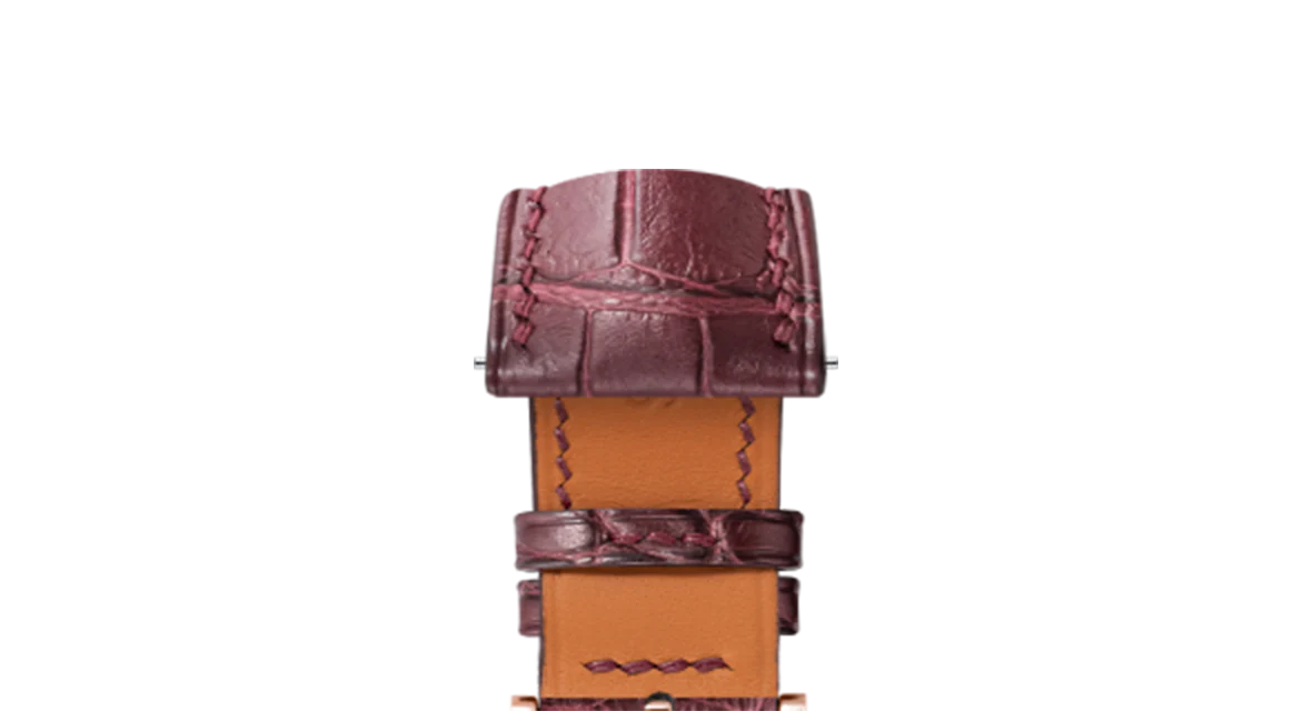 Matte Mahogany Alligator Signature Strap - Image 6