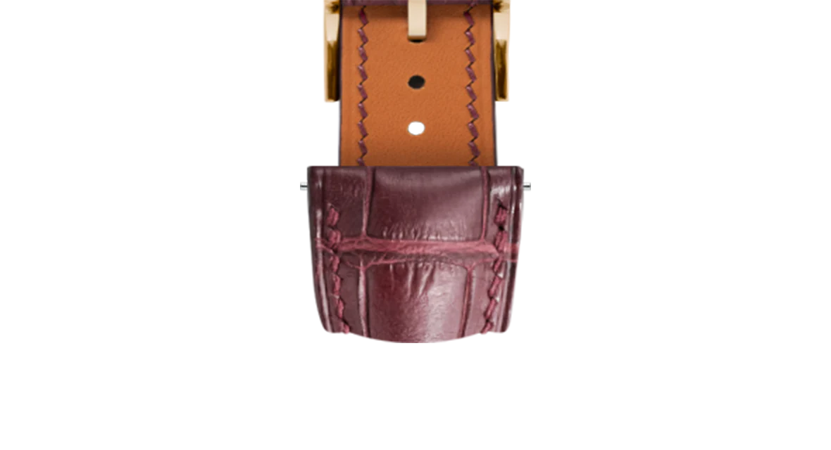 Matte Mahogany Alligator Signature Strap - Image 9