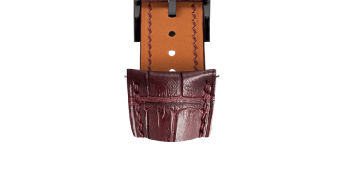 Matte Mahogany Alligator Signature (Curved) Strap - Image 11
