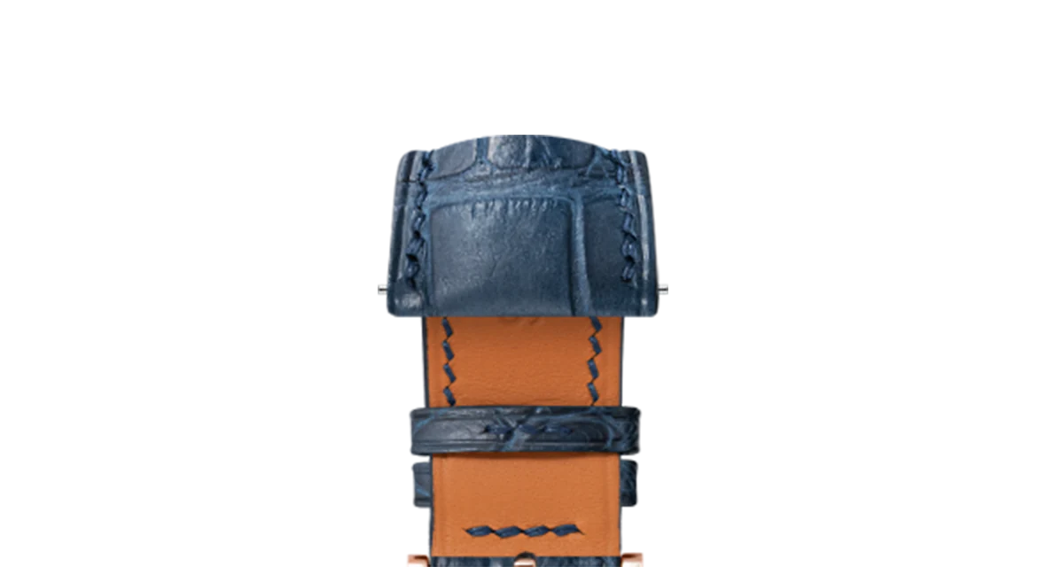 Matte Navy Alligator Signature Strap - Image 8