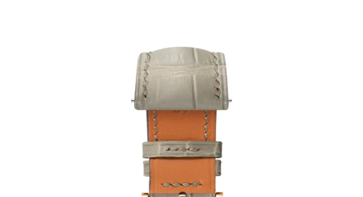 Matte Oatmeal Alligator Signature Strap - Image 8