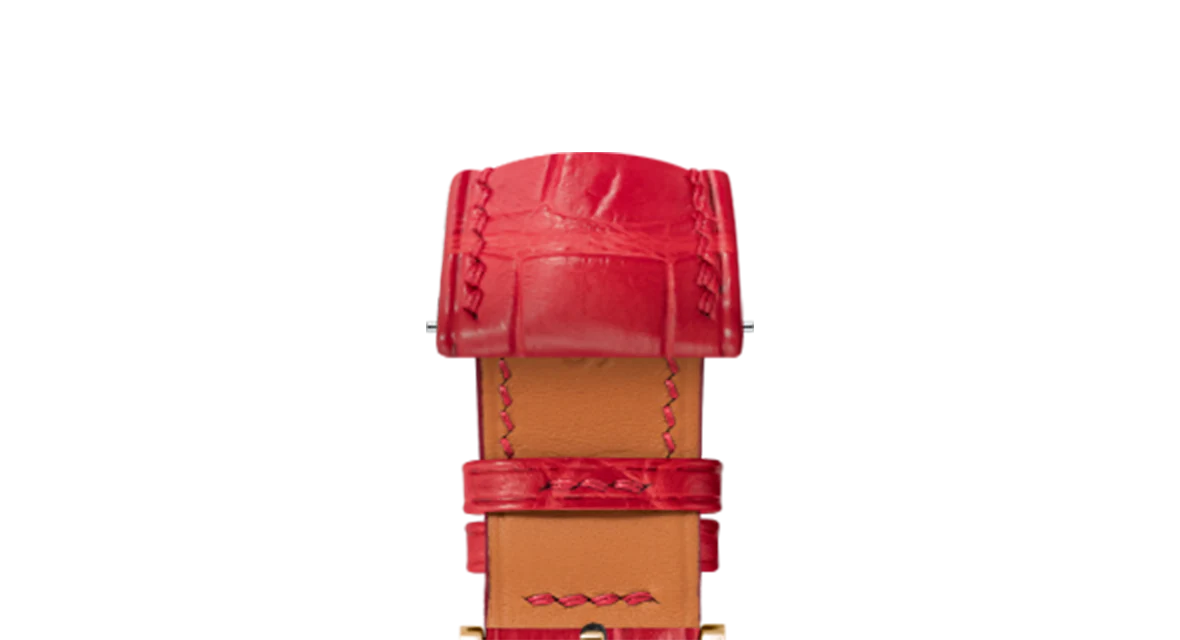 Matte Red Alligator Signature Strap - Image 10