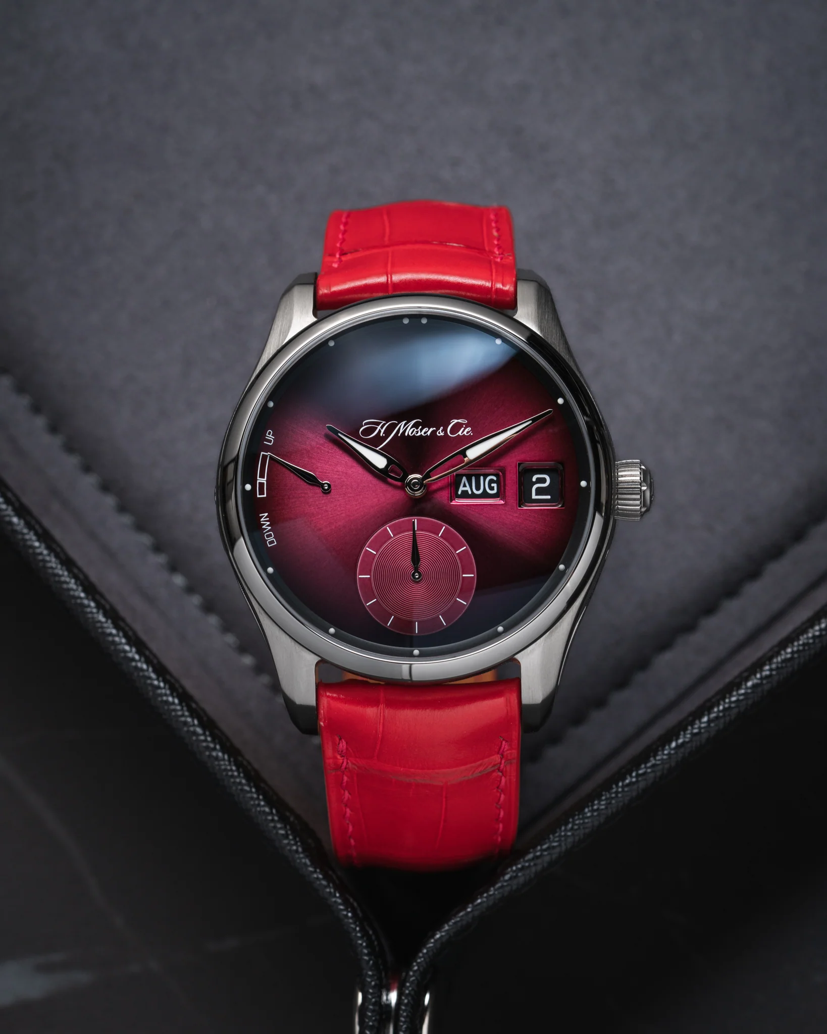 Matte Red Alligator Signature Strap - Image 5