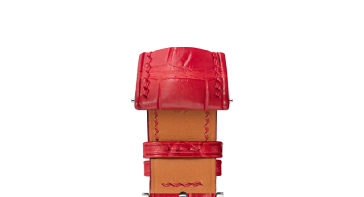 Matte Red Alligator Signature Strap - Image 6