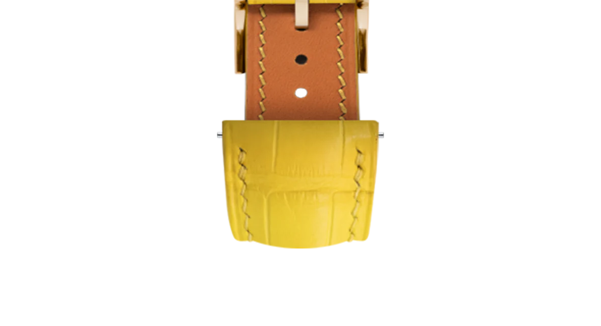Overstock: Matte Yellow Alligator Signature Strap - Image 11
