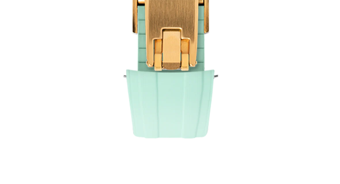 Overstock: Mint Green CTS Rubber Strap for Omega Speedmaster - Image 11