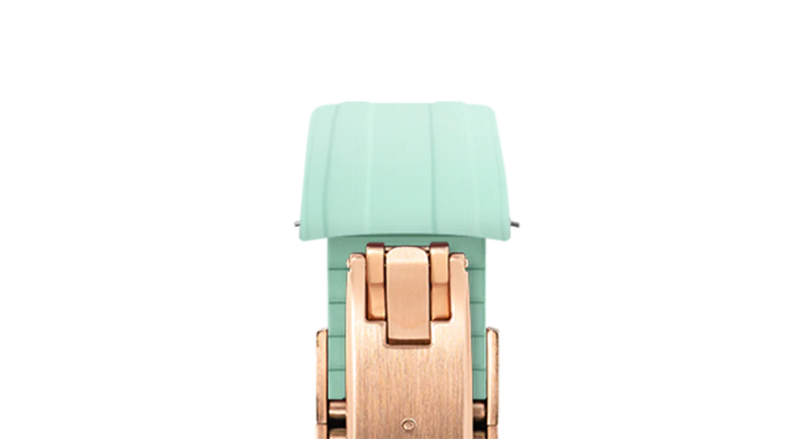 Overstock: Mint Green CTS Rubber Strap for Omega Speedmaster - Image 8
